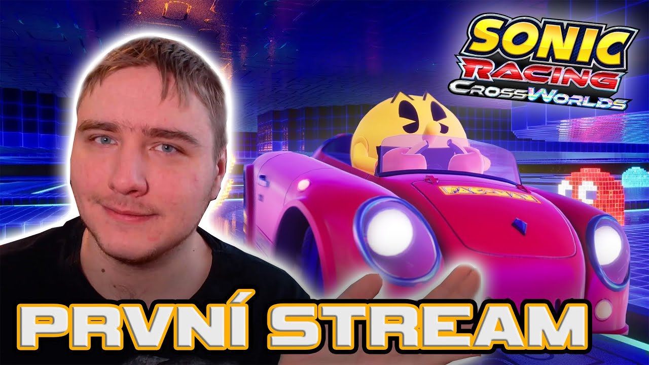 ✨PACMAN V SONIC CROSSWORLDS ✨První stream letošního roku - Novinky a budoucnost kanálu✨