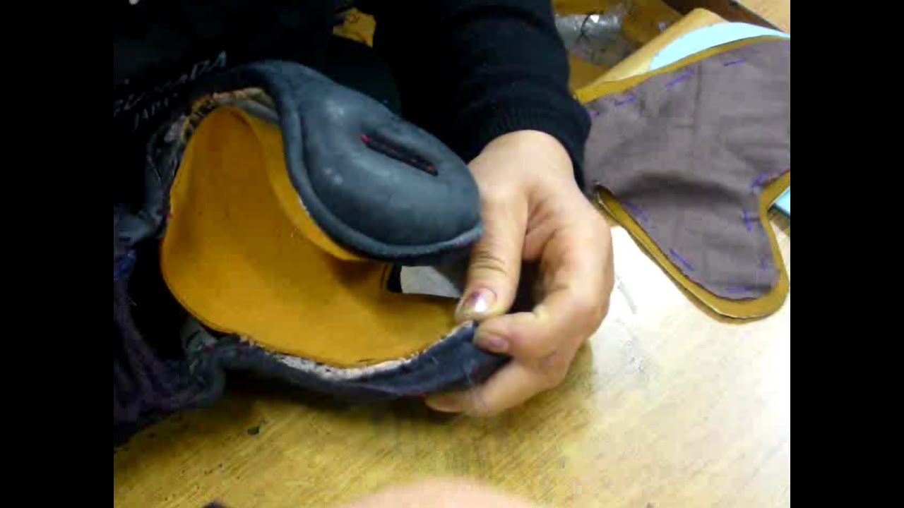 Kendo Kote reparieren - Teil 2 von 3 - neues Leder einnähen - kendo-sport
