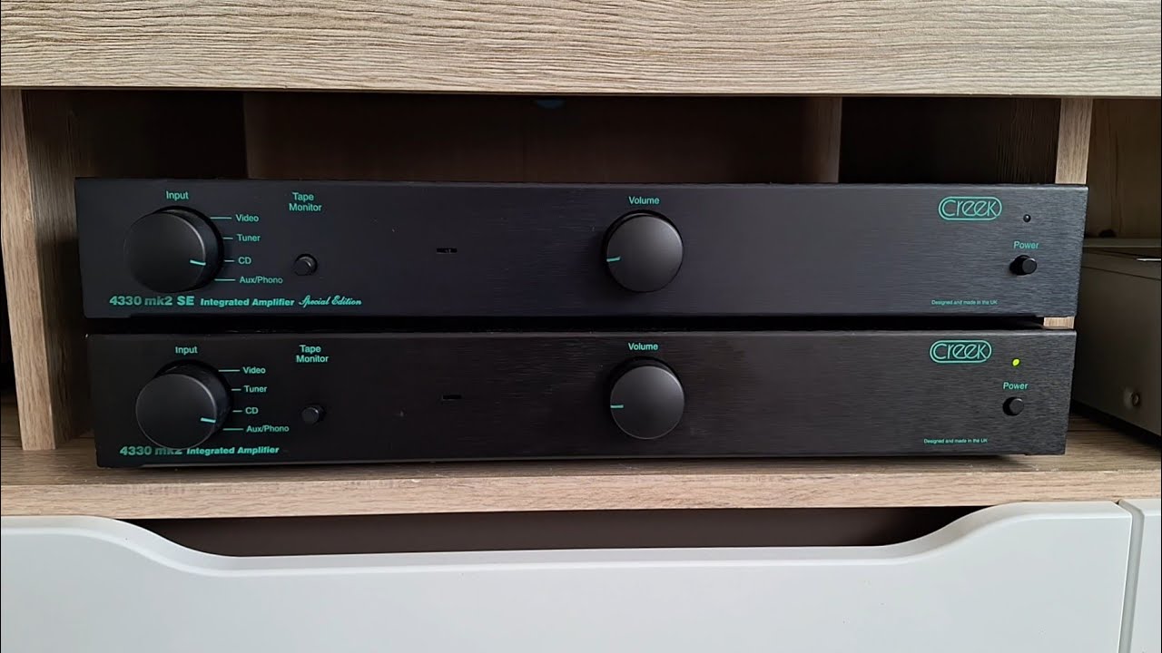 Creek 4330mk2/special edition Nad 3020A  Grundig 650 professional Philips cd 200