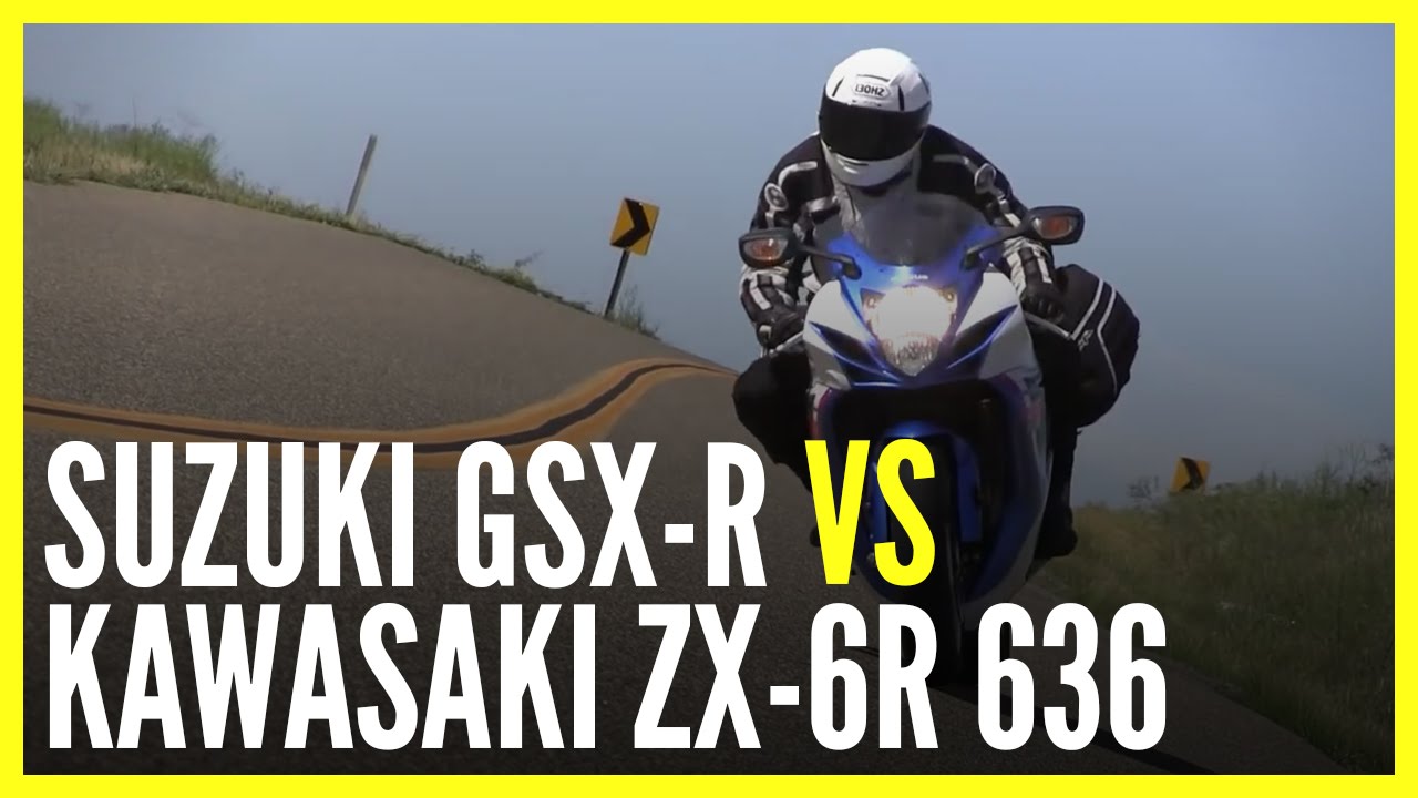 Suzuki GSX-R 600 vs Kawasaki ZX-6R 636 en Californie - Moto Revue 2/2