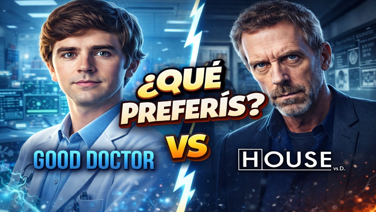 ¿CON QUIÉN TE TRATARÍAS? 🏥 | THE GOOD DOCTOR VS HOUSE 🤔