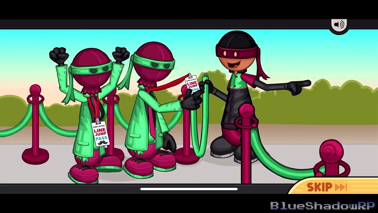 Papa's Donuteria To Go! - Enter Sky Ninja Returns