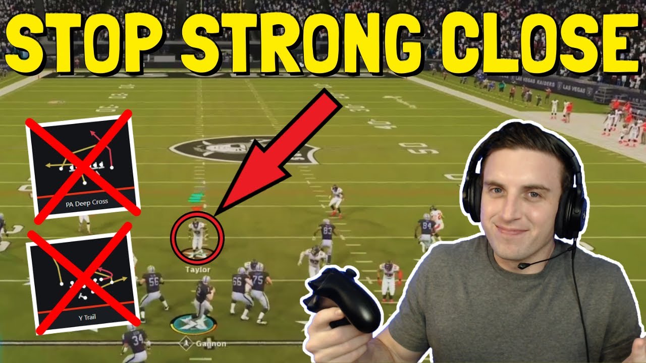 HOW TO SHUT DOWN STRONG CLOSE IN MADDEN 21
