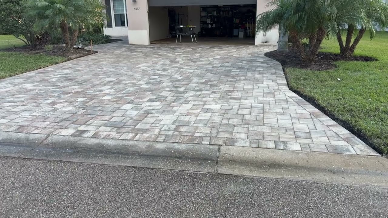 Catalina Grana Napoli Paver Driveway Installation