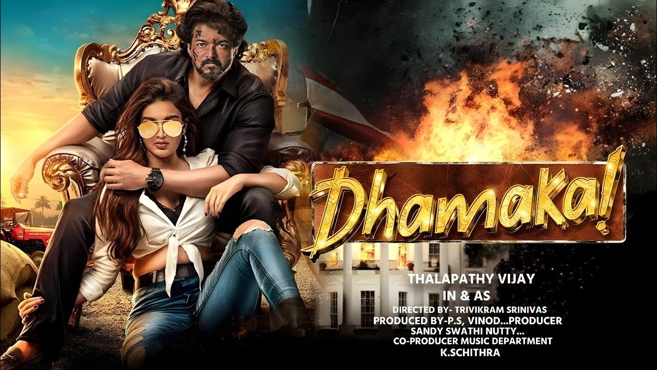 Dhamaka New 2023 Released Full Hindi Dubbed Action Movie | Thalapathy Vijay Blockbuster South Movie