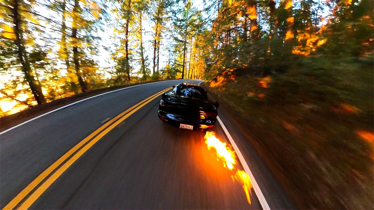 Driving My RX7 FD With My Friend's Miata!!