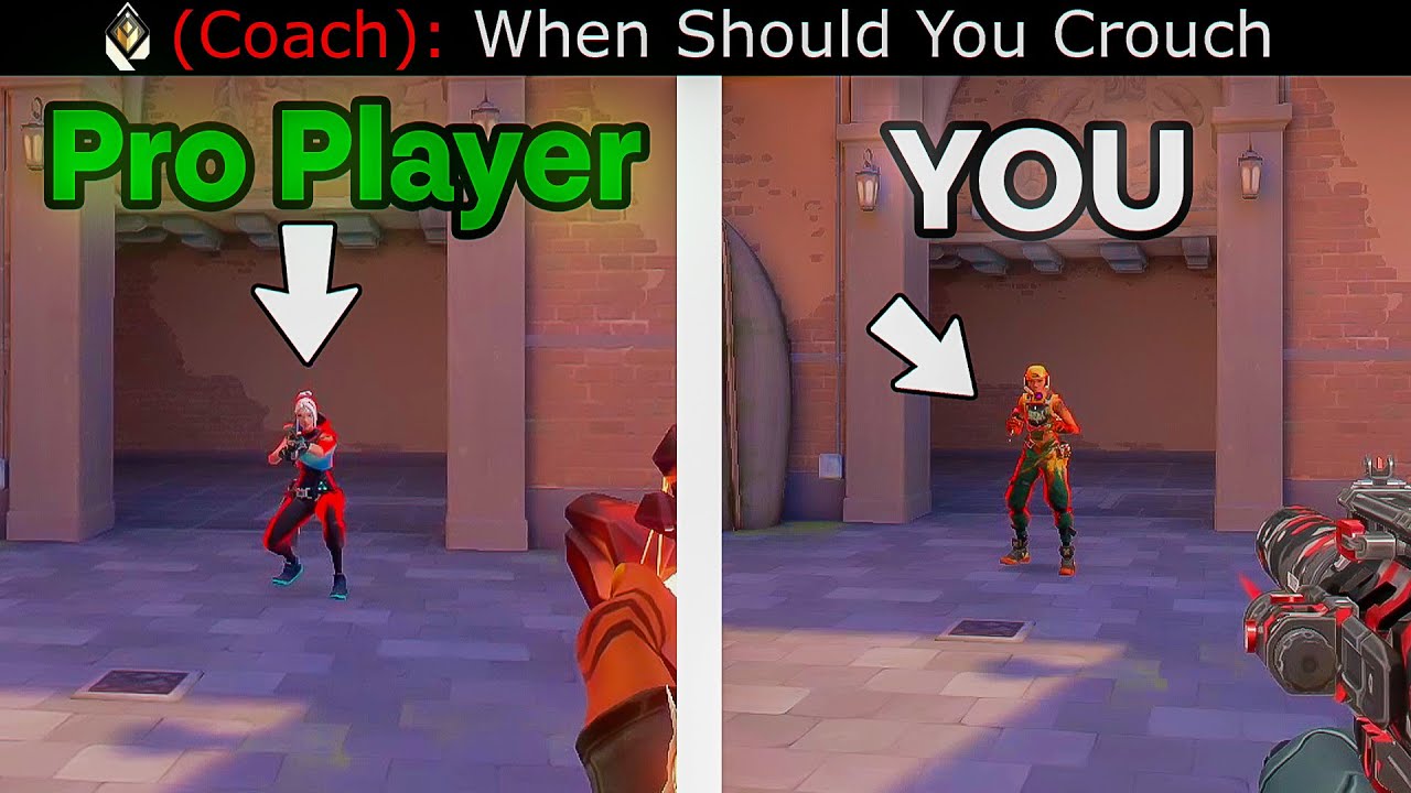 When should you Crouch in VALORANT | VALORANT GUIDE | Professional Coach