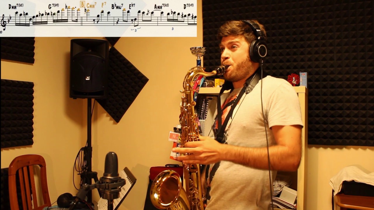 Andrea Iurianello -  Joe Lovano' solo transcription on Reflections (T. Monk)