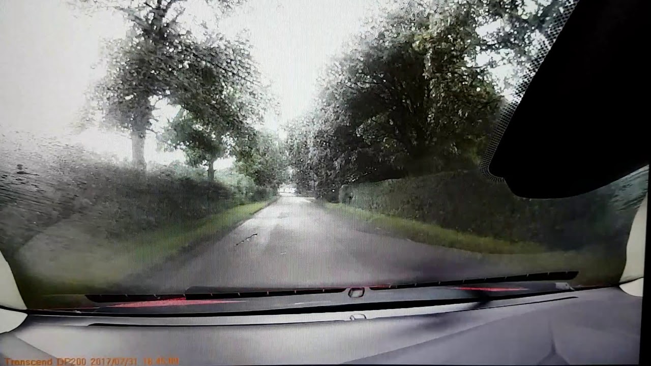 Near miss on The road tae Kilmaurs