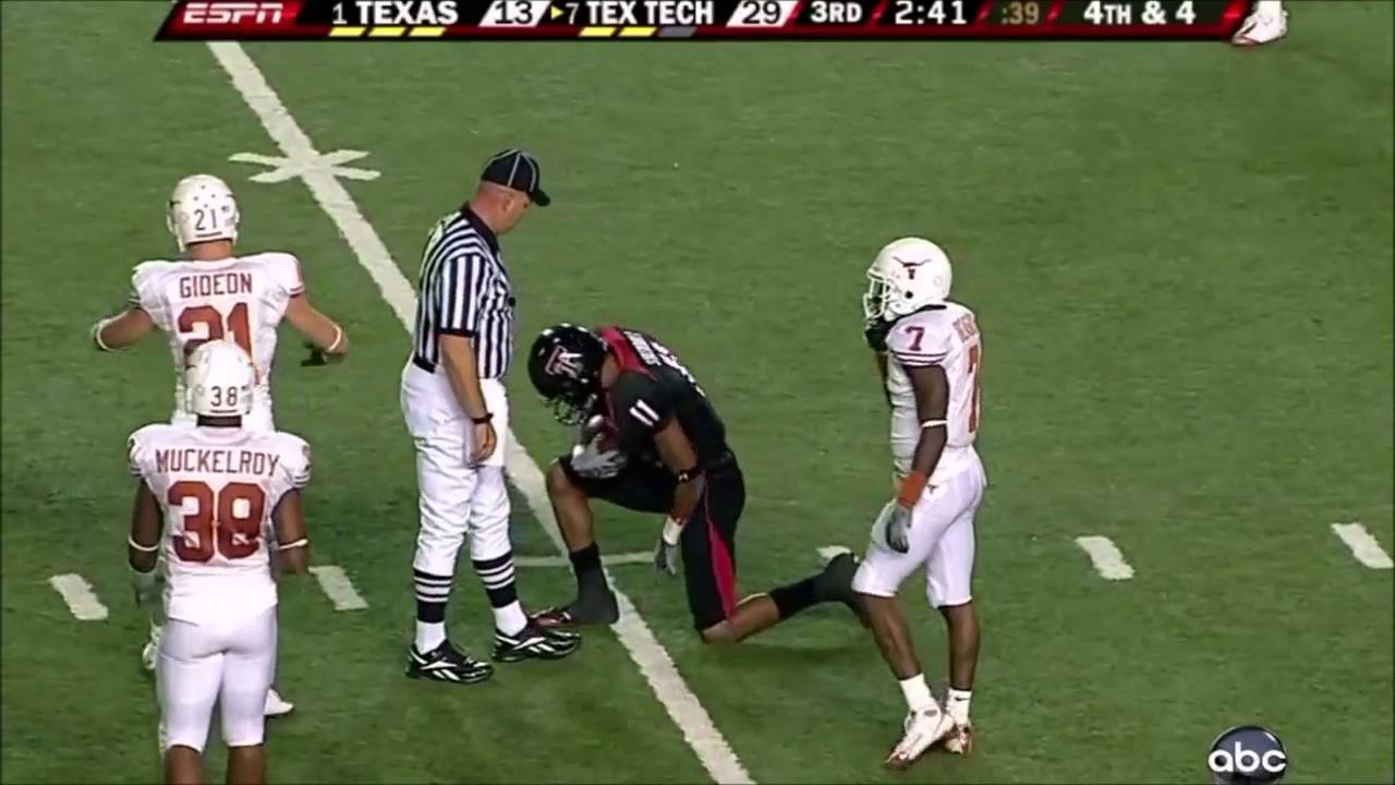 Texas Tech Offense vs UT (2008)
