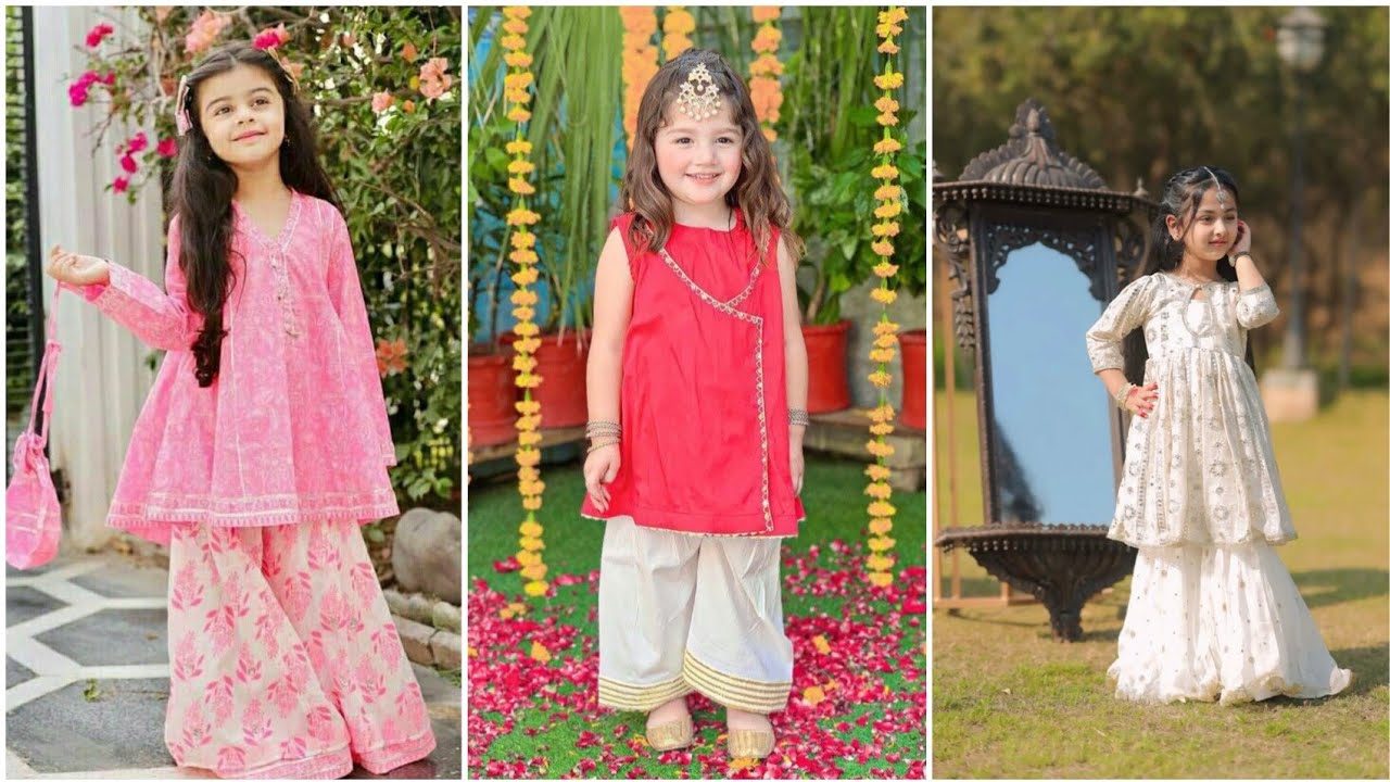 New Bridal Beautiful kids Eid Dress Design Ideas 2026 /// New Bridal Dress Design Ideas 