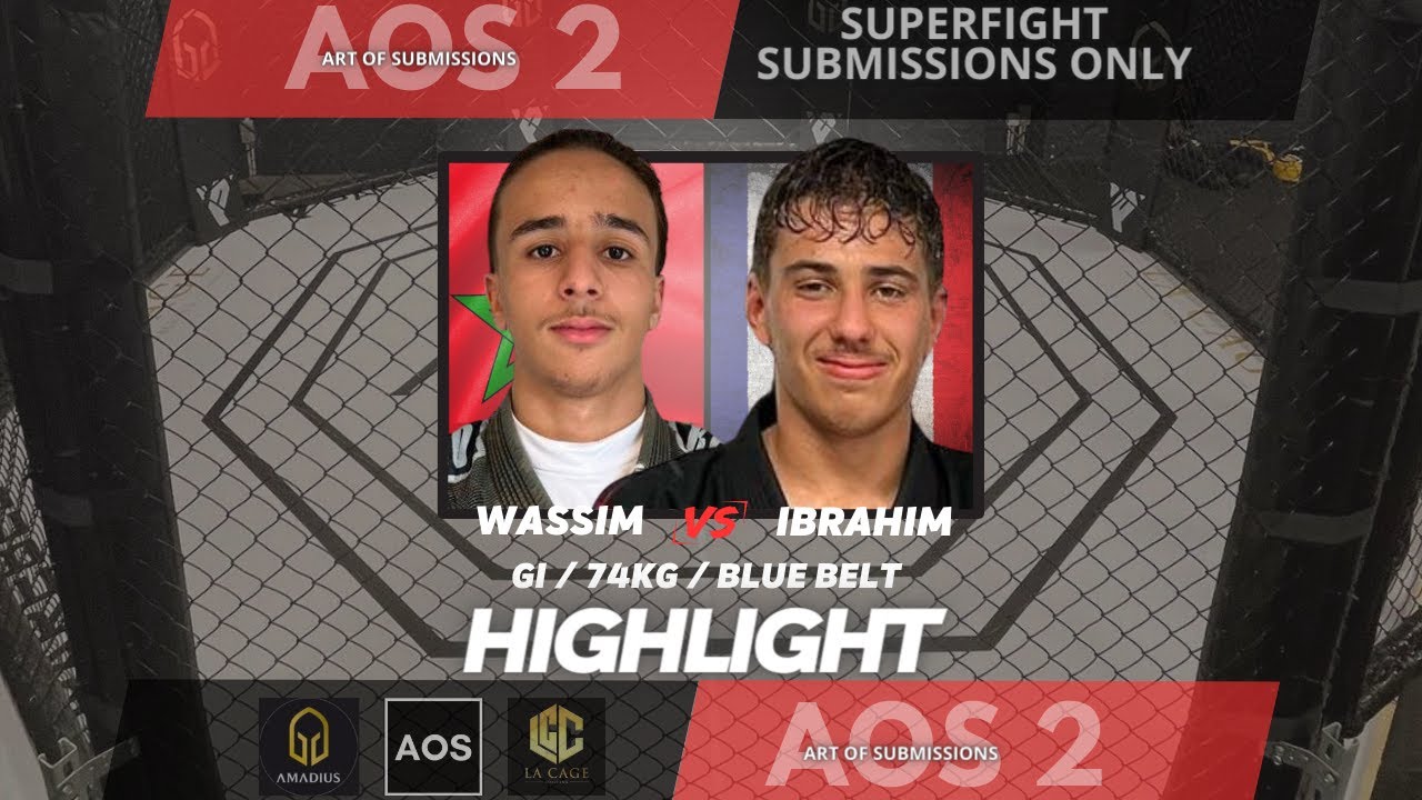AOS 2 SUPERFIGHTS ( Ibrahim Regnier vs Wasim Touil )