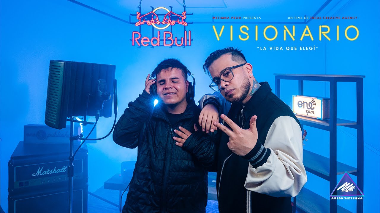 VISIONARIO - LA VIDA QUE ELEGI || FREESTYLE EN EL ESTUDIO || METIMNA PROD