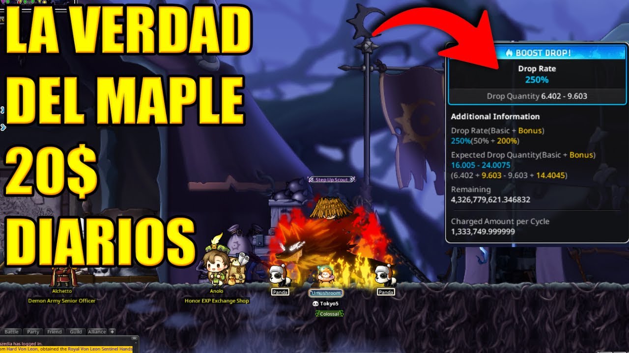 ❗20 DOLARES DIARIOS EN MAPLESTORY UNIVERSE | JUEGO NFT FREE TO PLAY 2025 PAGANDO