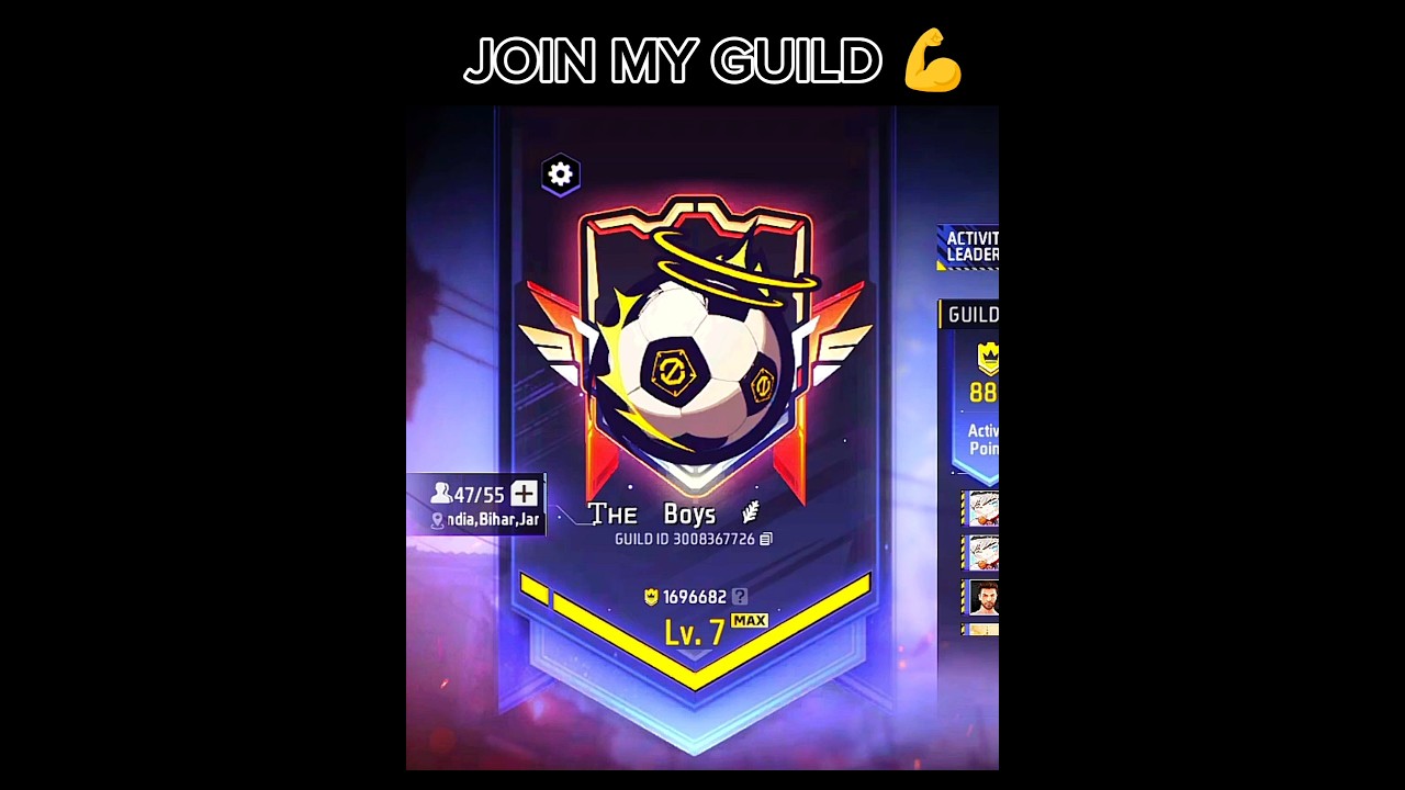 Free Fire Guild Level 7: The Guide Players #shots #freefire
