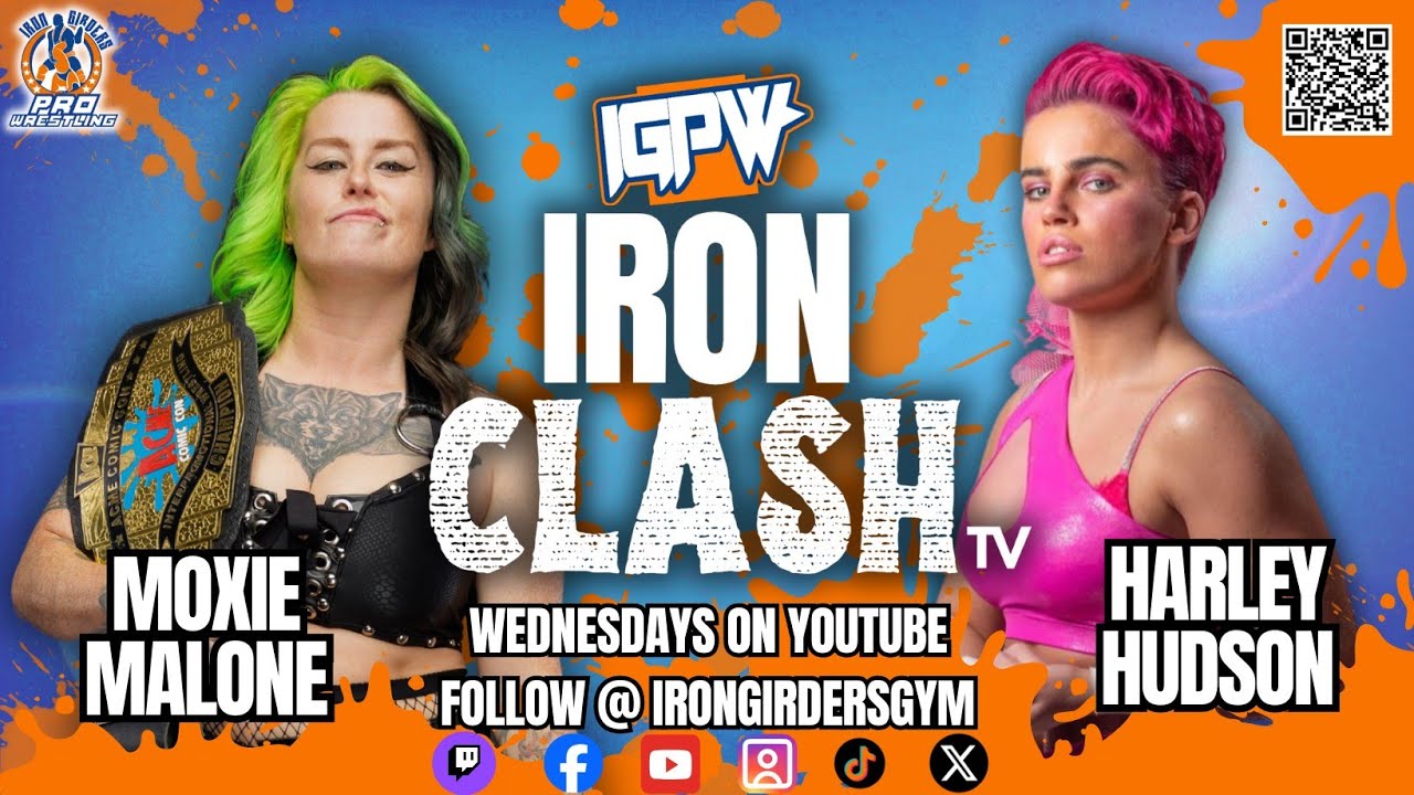 IGPW Iron Clash TV | Harley Hudson vs Moxie Malone | Fan Frontier FTF Title Bout