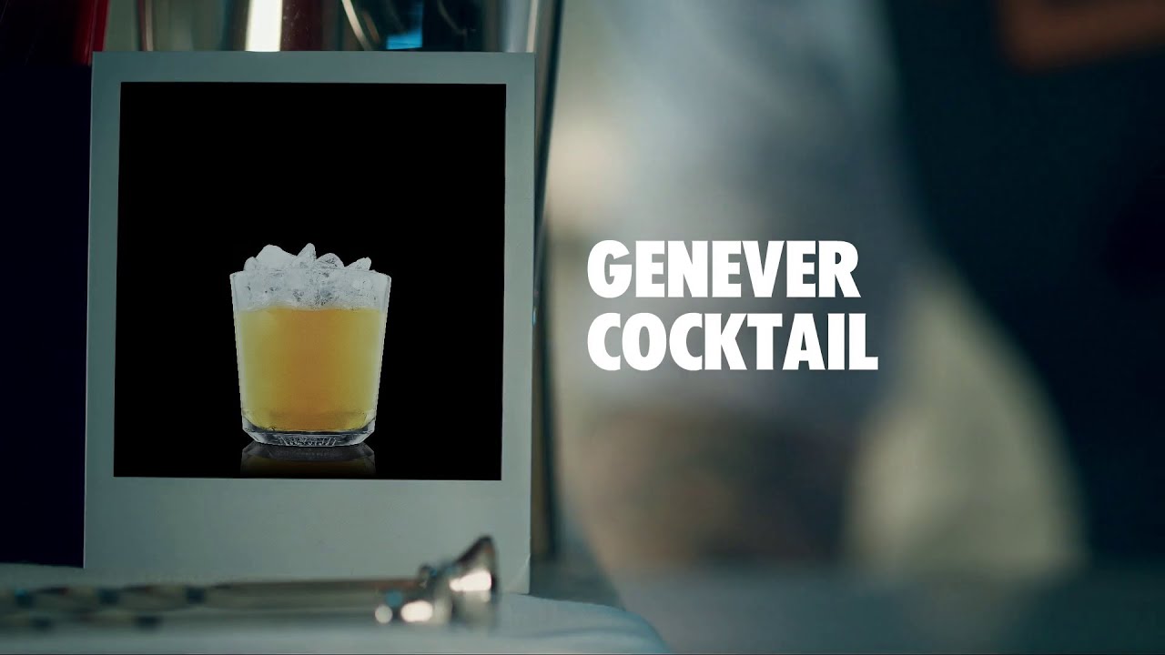 GENEVER COCKTAIL DRINK RECIPE - HOW TO MIX