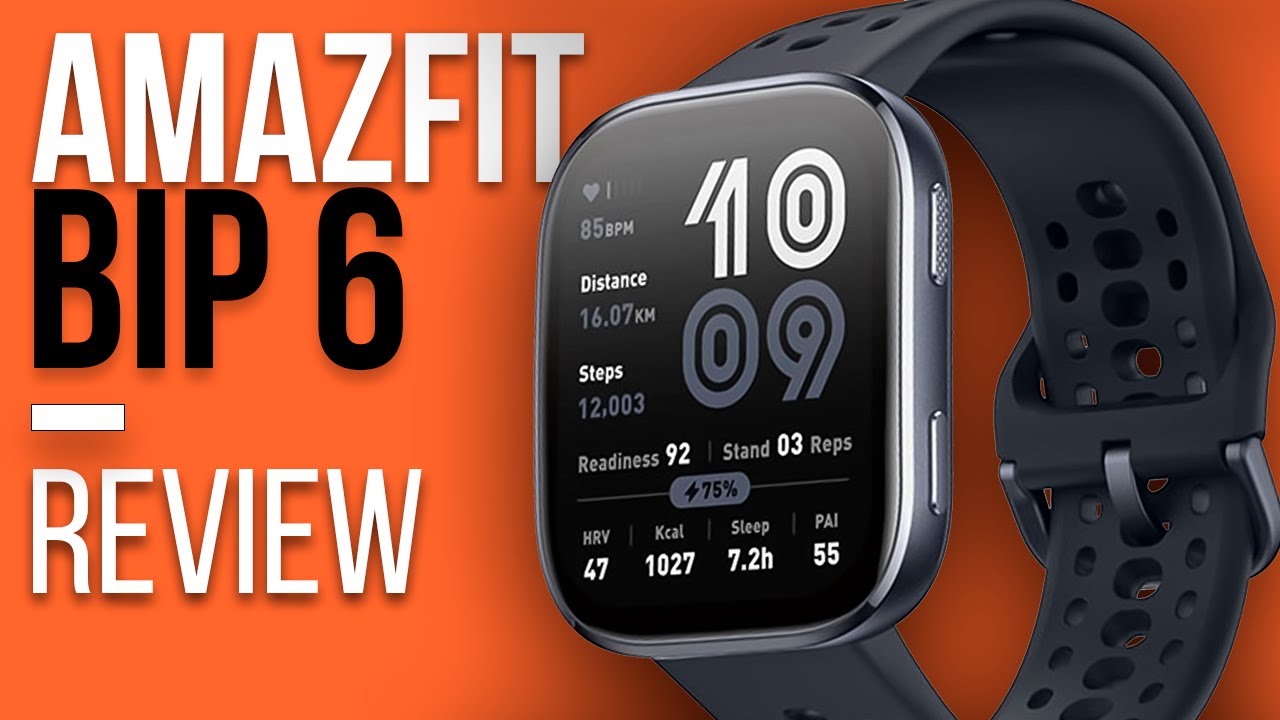 AMAZFIT BIP 6 - Review - MUITO COMPLETO e AVANÇADO! Mas vale a pena? É bom?