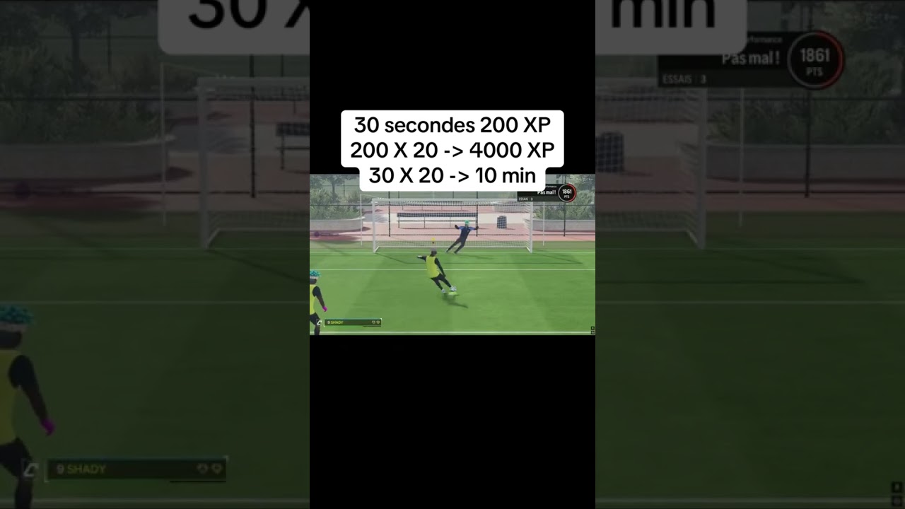 Comment avoir de l&rsquo;xp en club pro #fc25 #xpclubpro #xp #clubpro #fifa