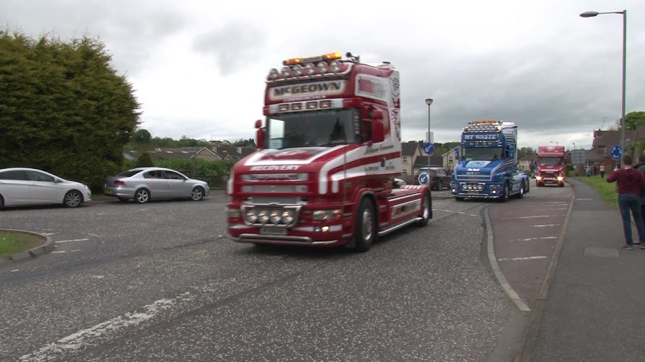 Skip Car Tour 2015 Orchard Truck Convoy (Keady) - www.phvideo.net