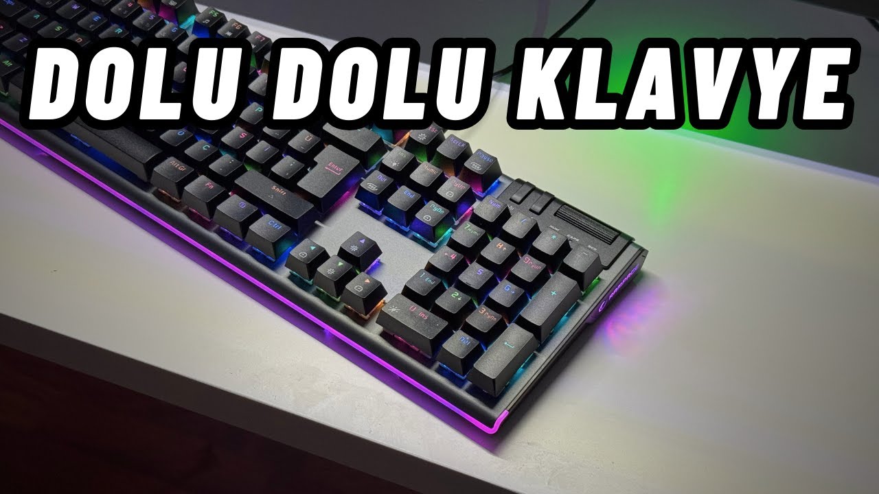 EN MANTIKLI OYUNCU KLAVYESİ ! (Rampage Carbon)