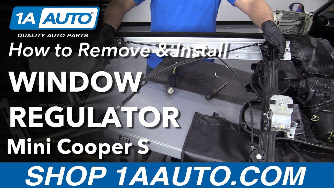 How to Remove Window Regulator 05-08 Mini Cooper S