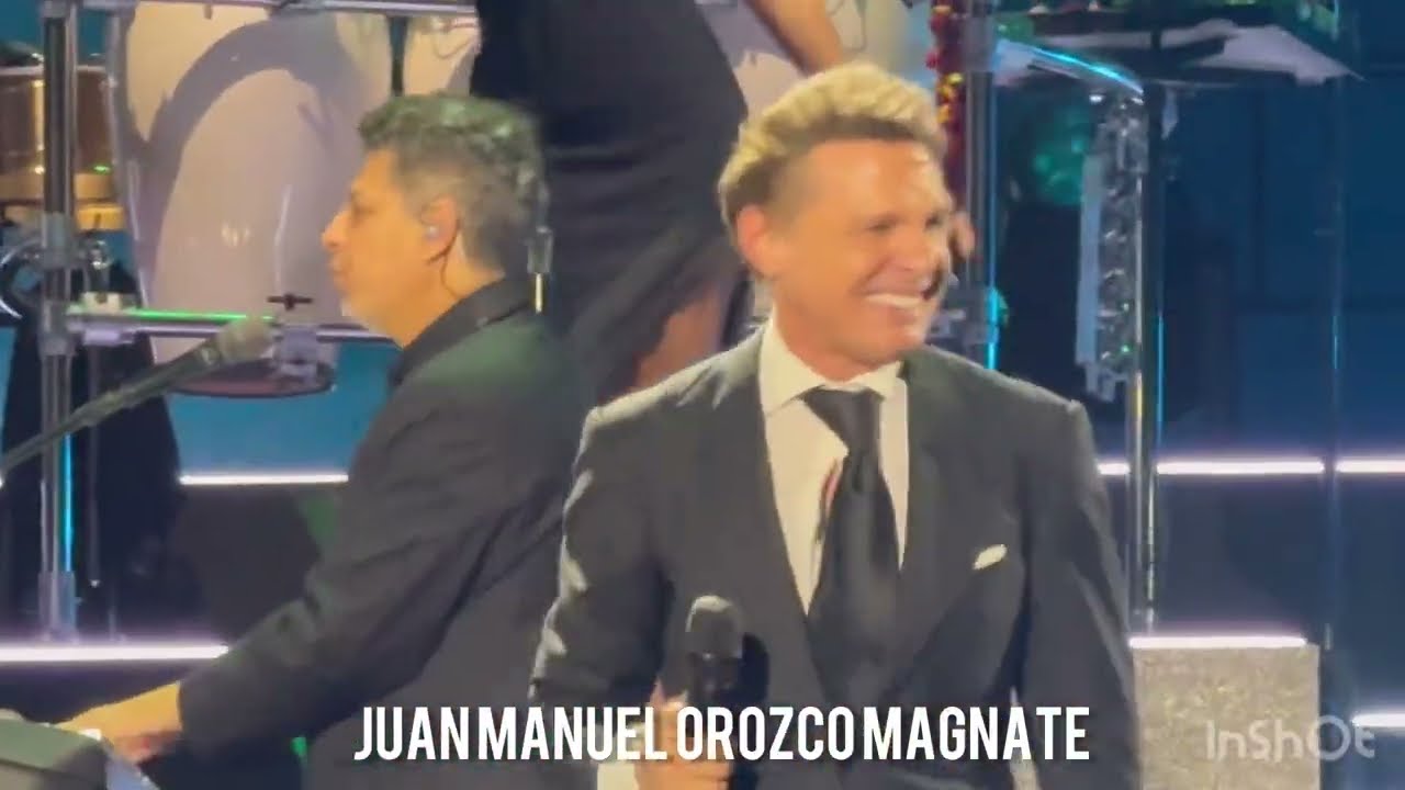 LUIS MIGUEL Un Hombre Busca Una Mujer Medley 2do TOUR 2024 MONTERREY MÉXICO 24 08 24