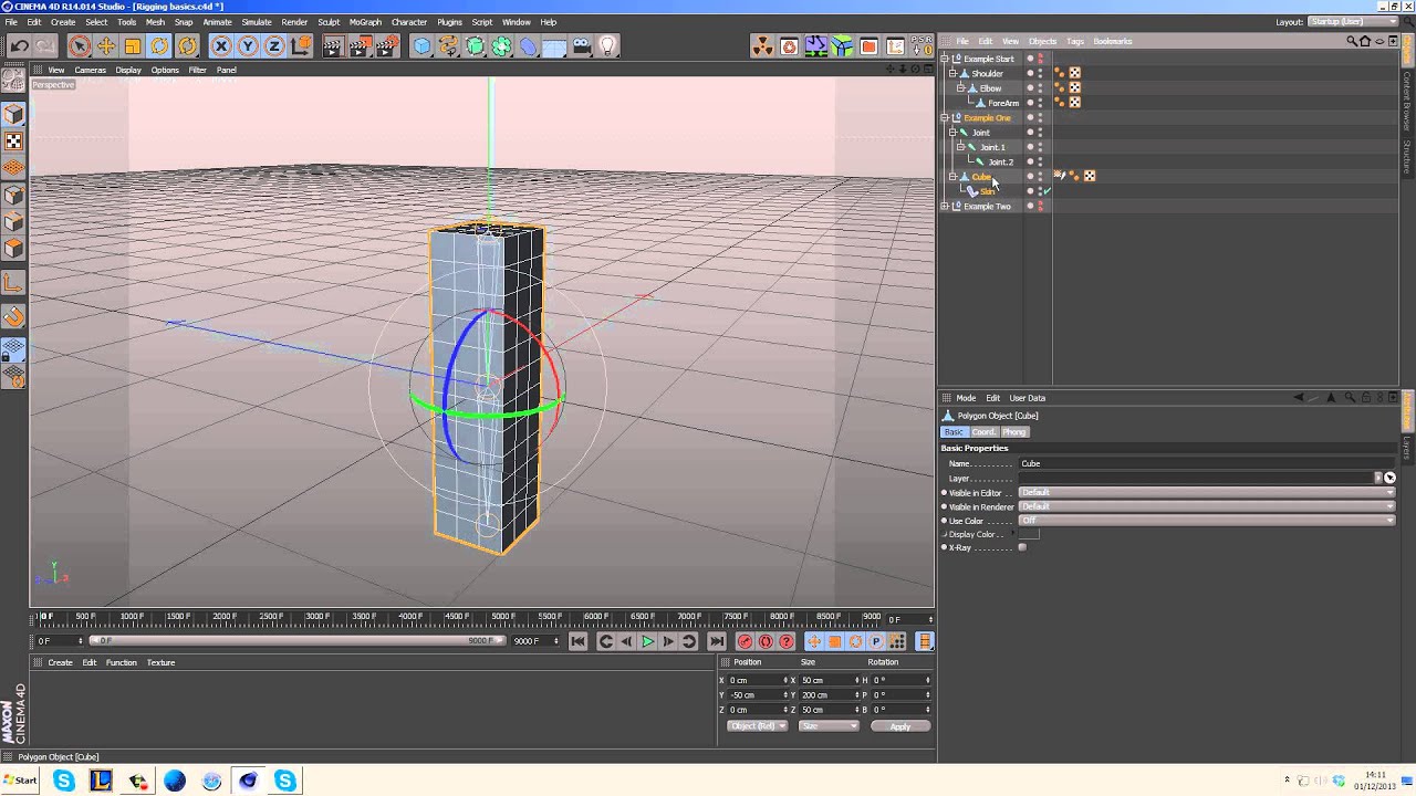 Rigging Basics - Cinema 4D Tutorial