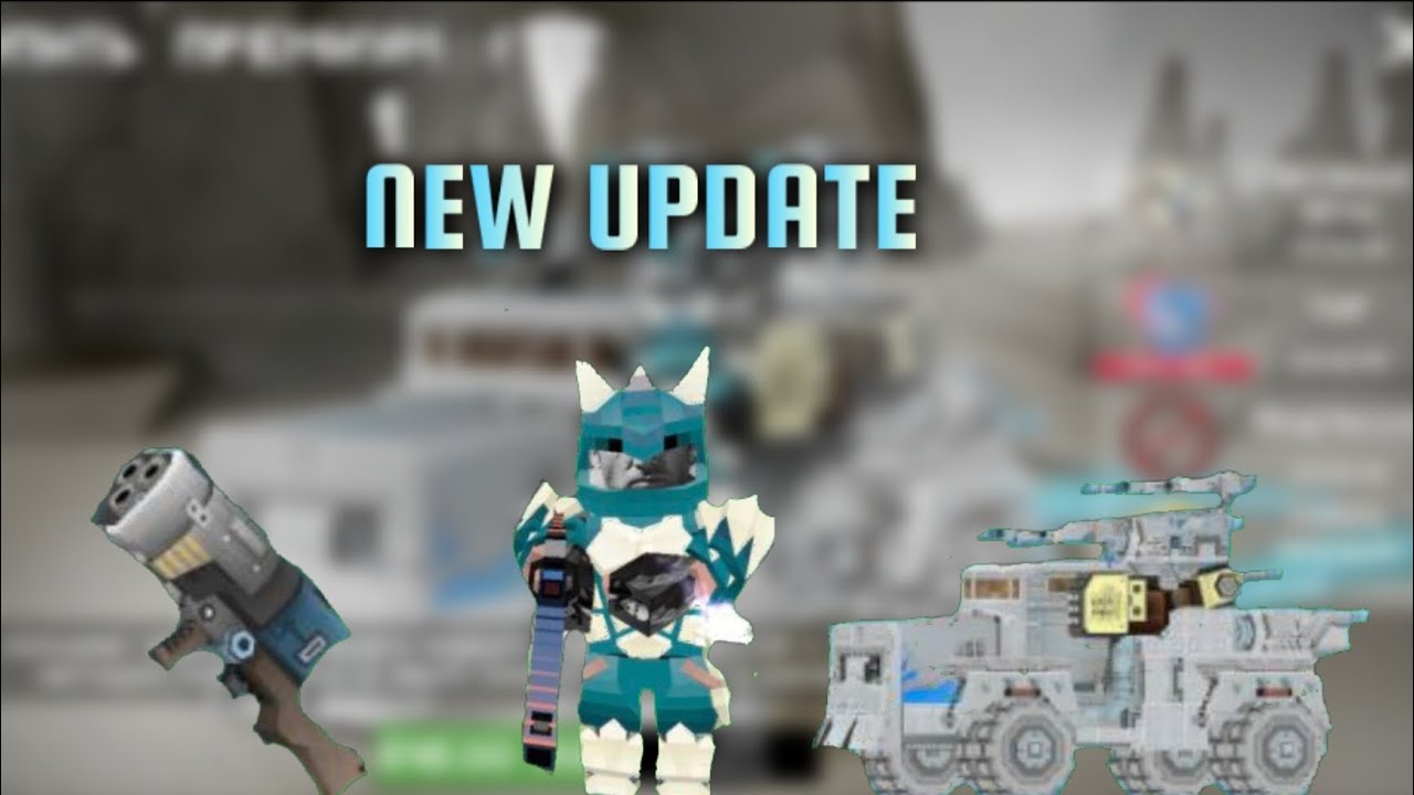 NEW BLOCKS , ARMOR, GUNS! Blocky Cars Online