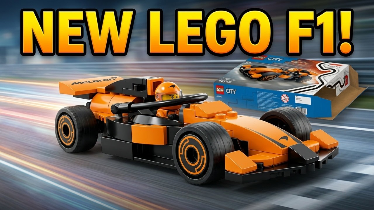 NEW LEGO City 60442 F1 Race Car Unboxing & Speed Build!