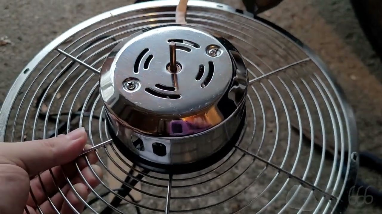 Trashpicked CoolWorks Desk Fan Restoration