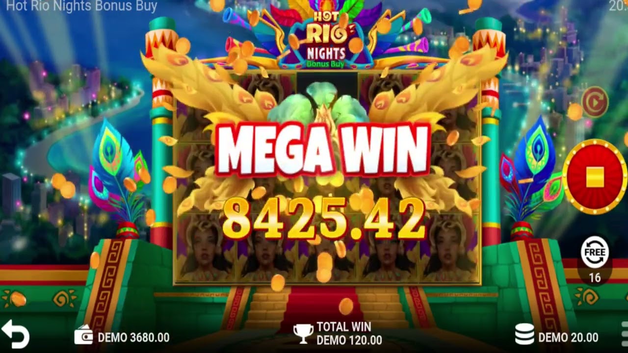 Hot Rio Nights Bonus Buy (Evoplay) 💥 INCREDIBLE WINNINGS IN AN ONLINE SLOT! WATCH THE FIRST ONE!