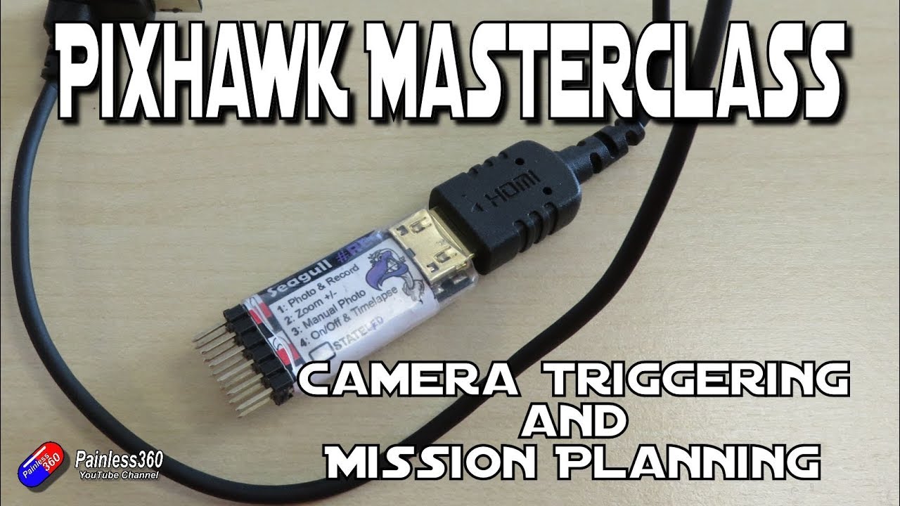 PixHawk Masterclass: Camera triggering and mission planning