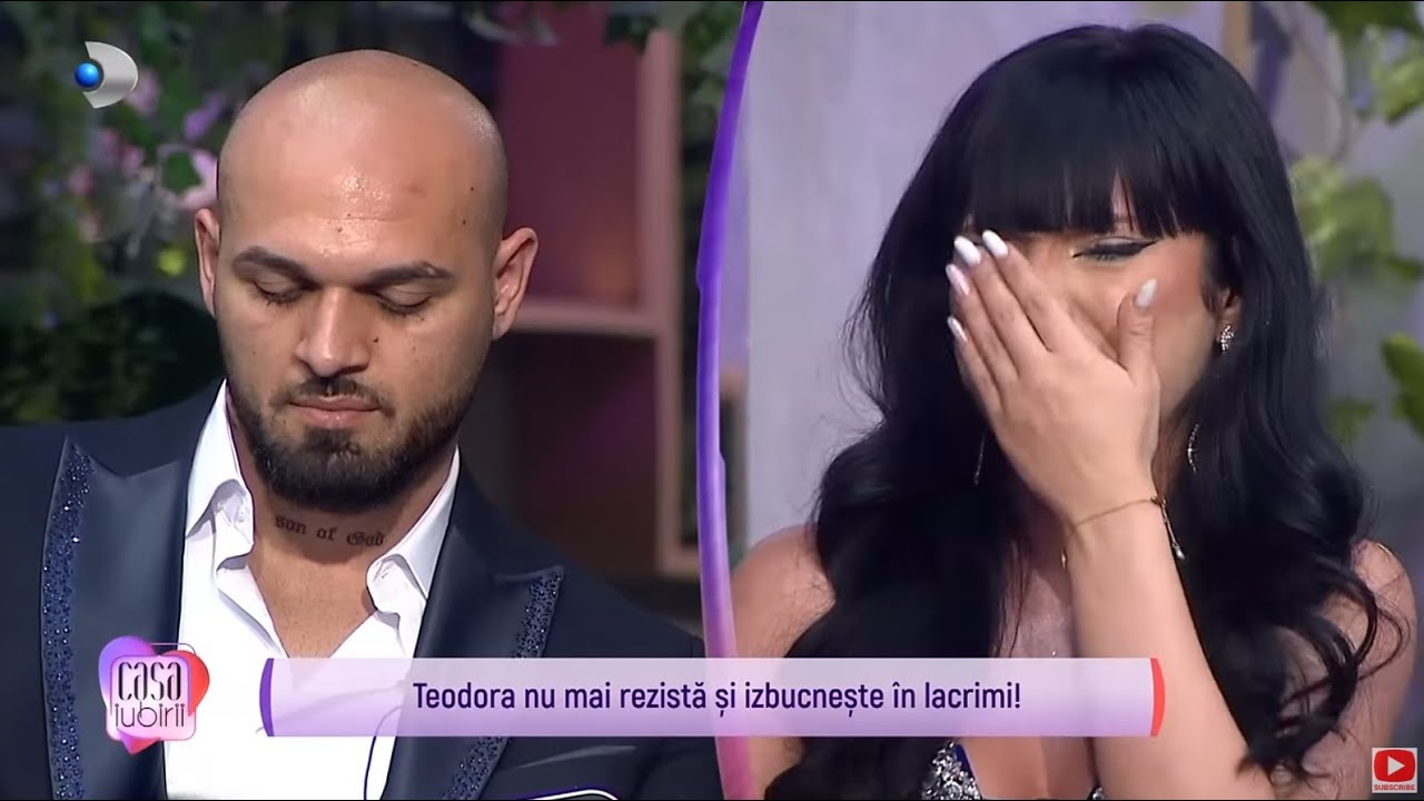 Casa Iubirii - Teodora nu a mai rezistat si a izbucnit in lacrimi... Cu ce a ranit-o Robi?