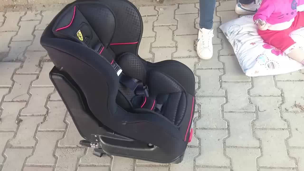 Ferrari Cosmo İsofix 9-18Kg Oto Koltuğu - Nero