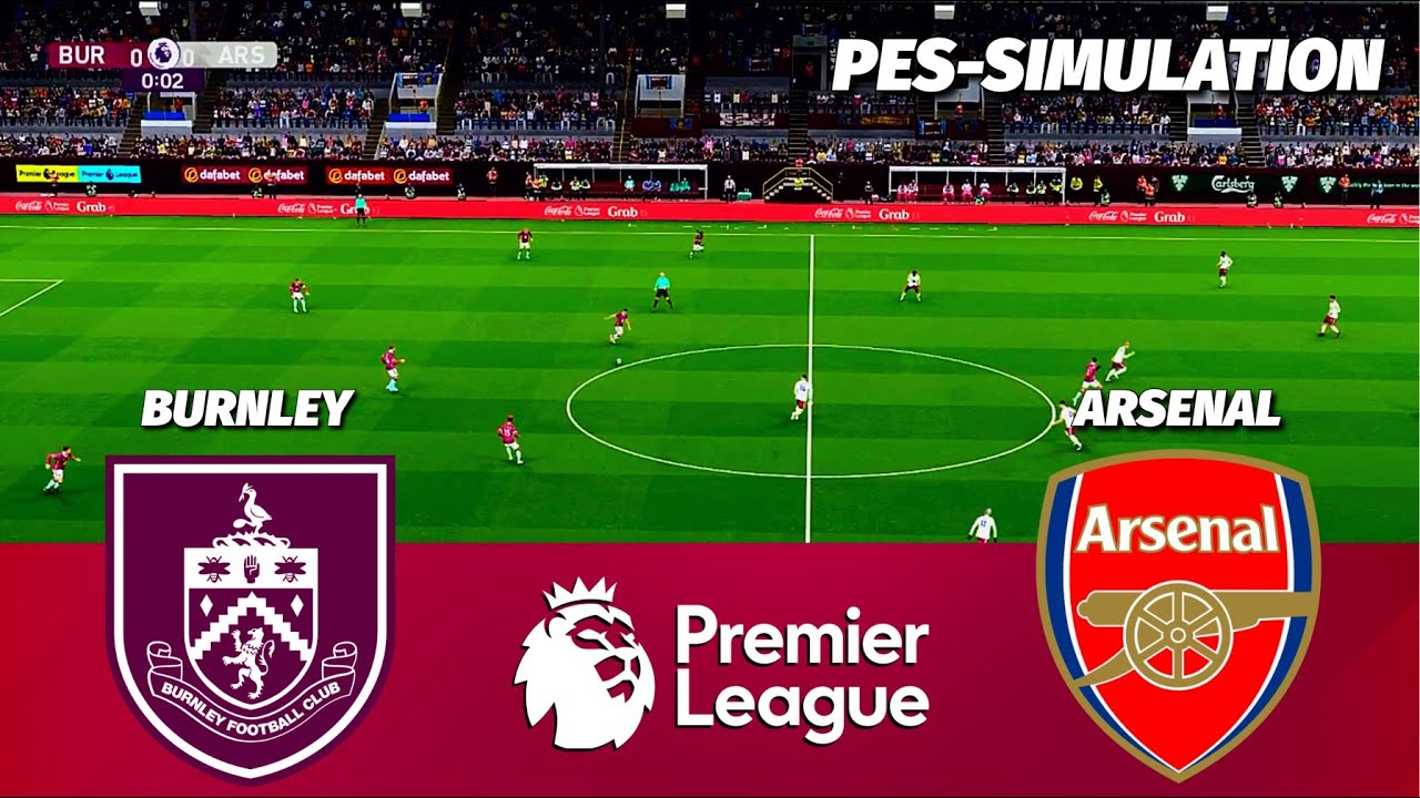 🔴LIVE | BURNLEY vs ARSENAL - PREMIER LEAGUE 2025/26 | PES 21 Simulation