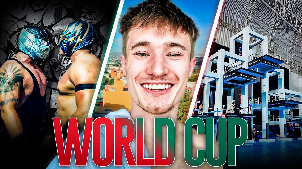 BTS - WHAT IT LOOKS LIKE AT A WORLD DIVING CUP!
