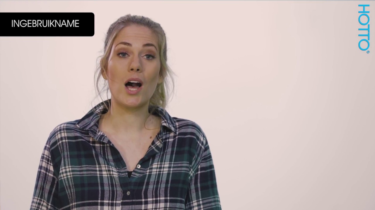 HOTTO Instructievideo 5/5 - Ingebruikname