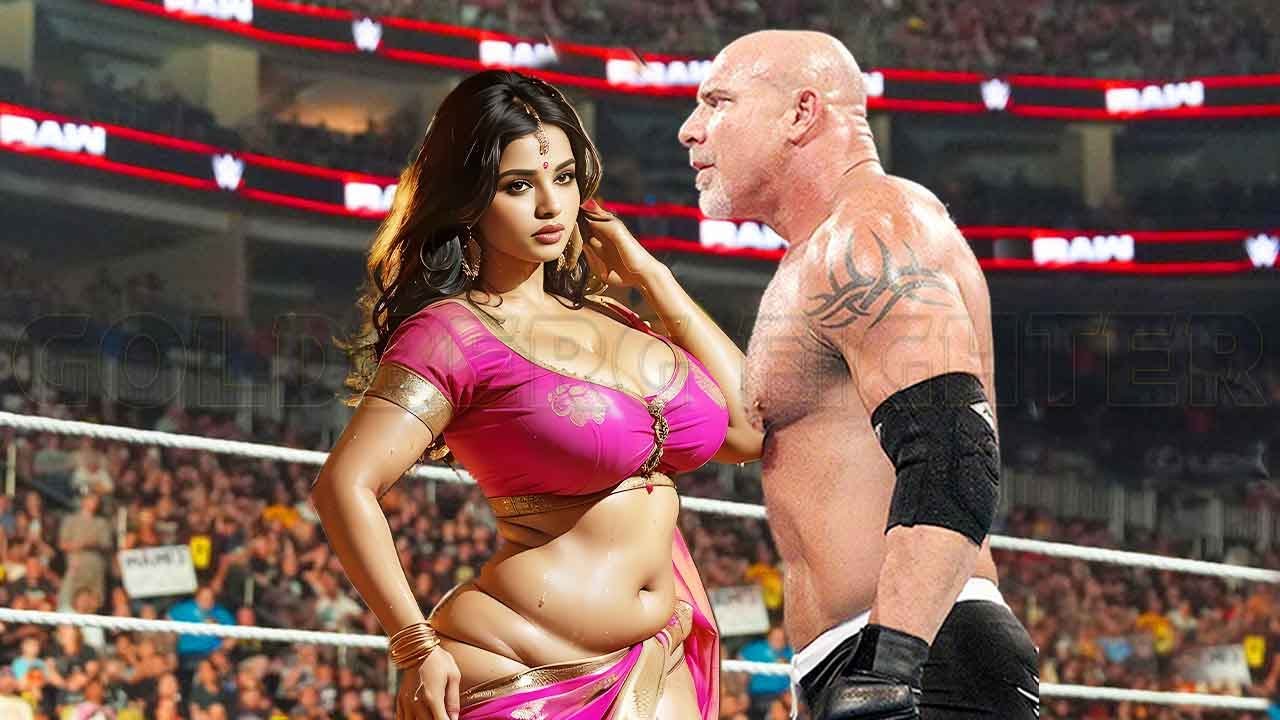 Матч Голдберг против Рокси на WWE Raw