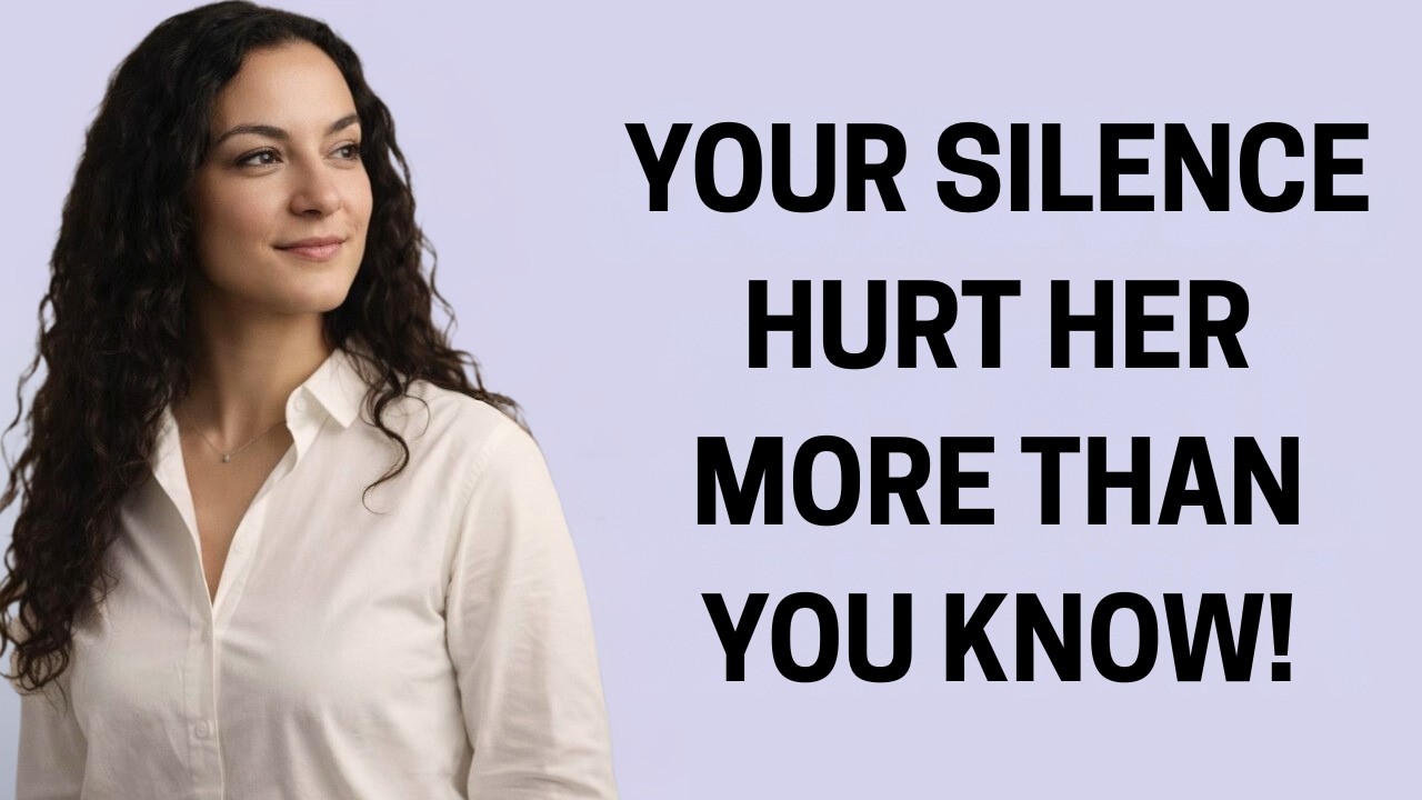 The Longer You Stay Silent, The Deeper A Woman Feels It | FEMALE PSYCHOLOGY