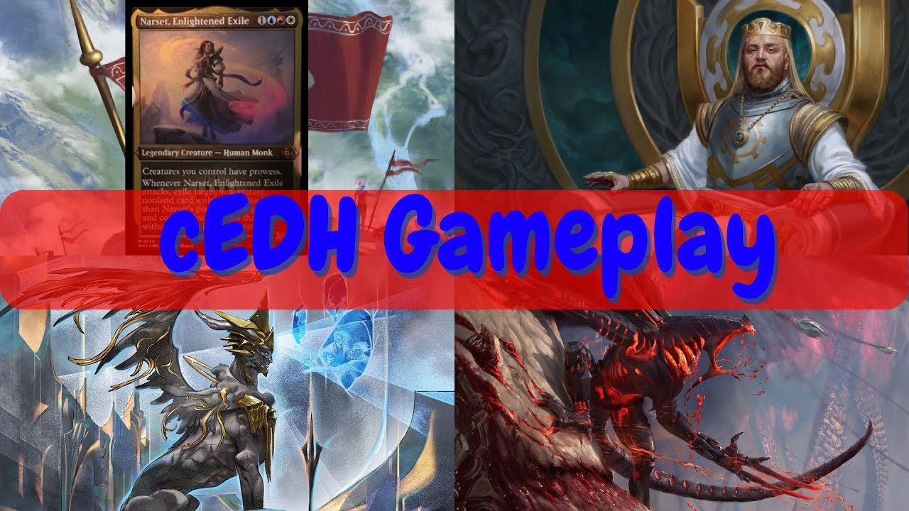 New Narset vs Kenrith vs Raffin vs urabrask cEDH Gameplay