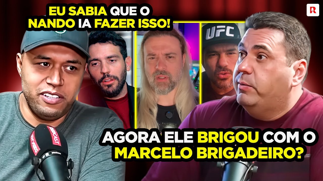 ENTENDA a TRETA entre NANDO MOURA e MARCELO BRIGADEIRO!