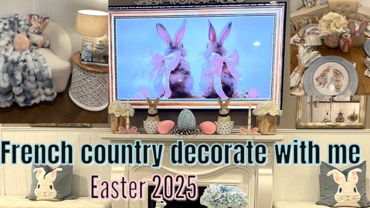 French Country Easter Decor: Baby Blue Magic for 2025
