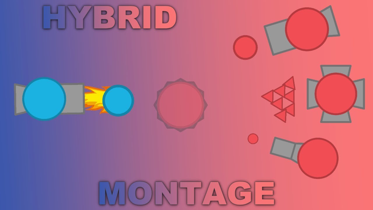 Hybrid Montage (1 Year Anniversary) | Diep.io Mobile