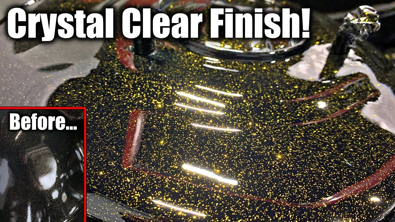 Perfecting my 240SX Gold Flake Paint Job