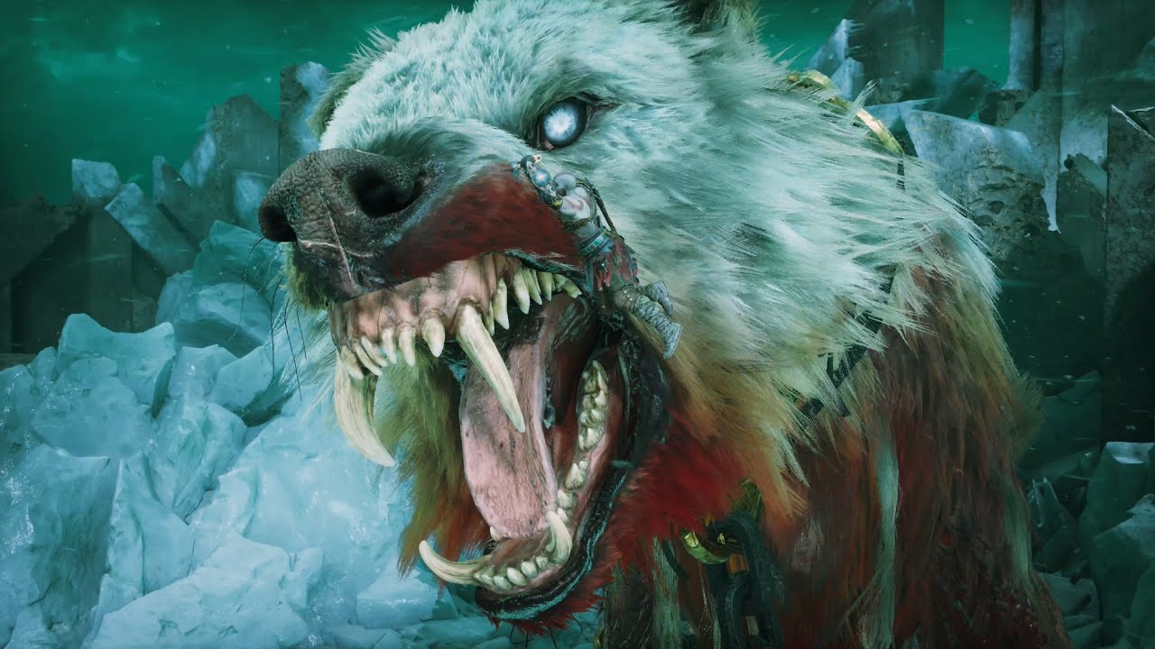 God of War Ragnarok - Garm Boss Fight | 4K 60FPS