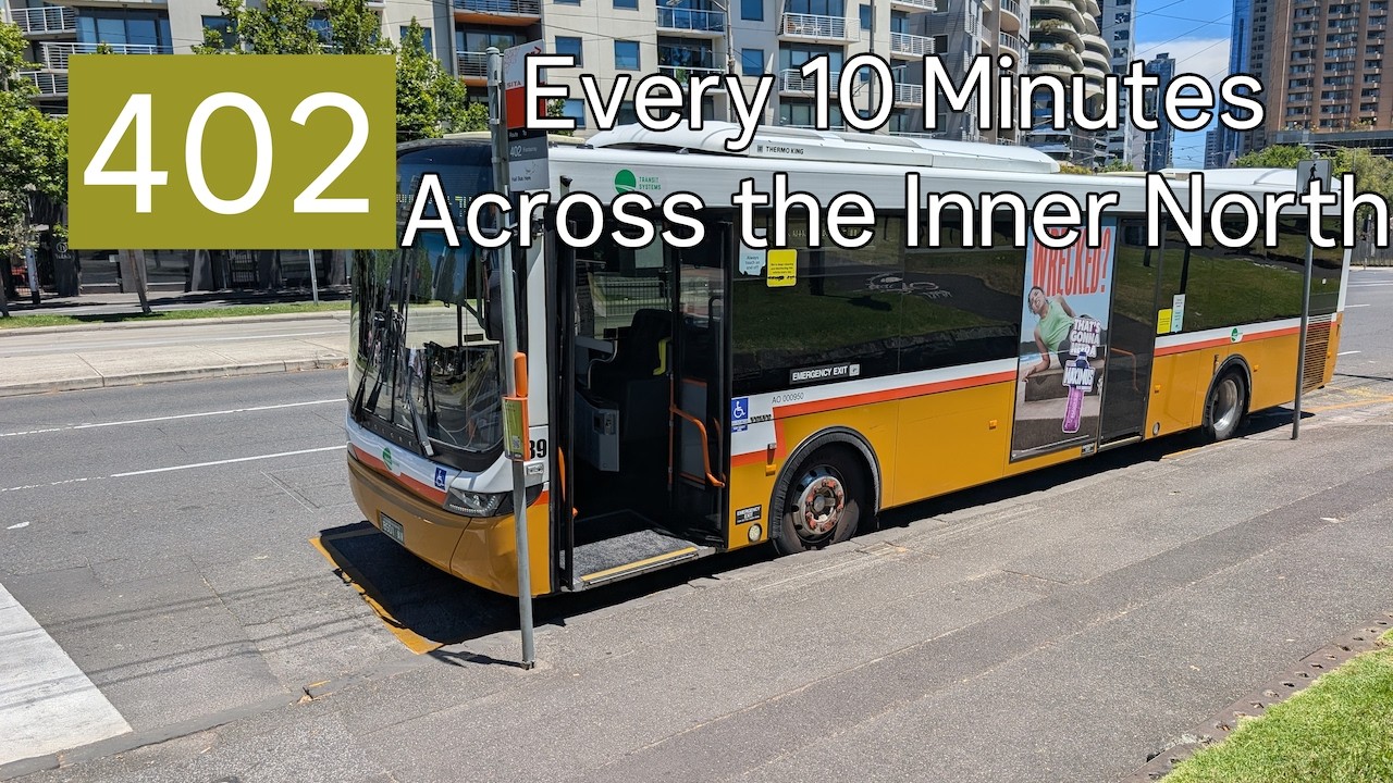 Melbourne Bus Route 402 - Explanation and Full Trip