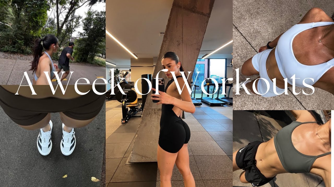 A Week of Workouts| balancing running & weightlifting