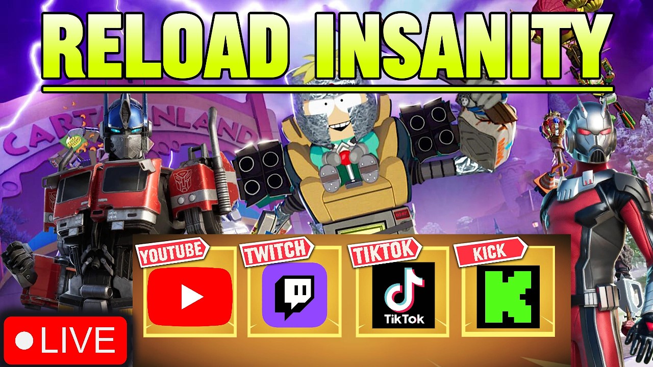 🔴Saturday Night Reload Vibes - Playing With Viewers 🔴Full Screen🔴Use Code: AntFamous 🔴!discord