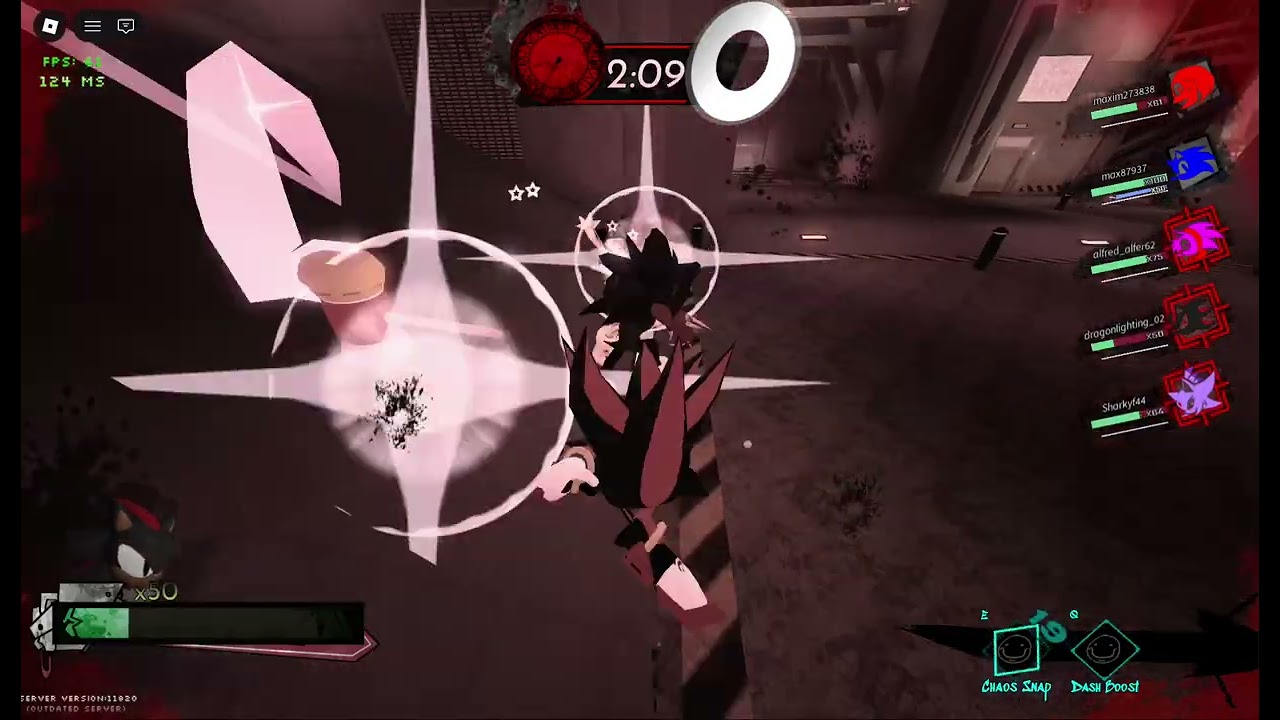playing as shadow!